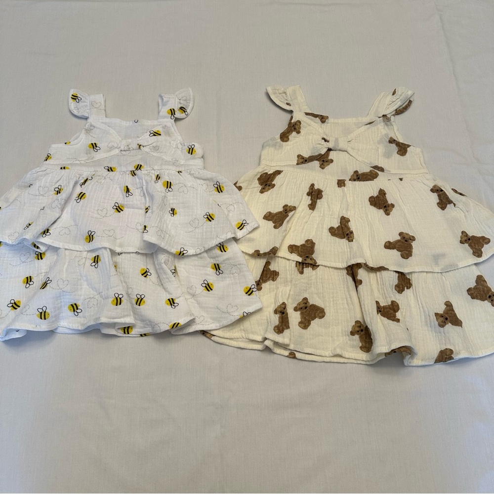 Koala Baby Dress Bundle of 2, Size 9 months, Baby Girl, New